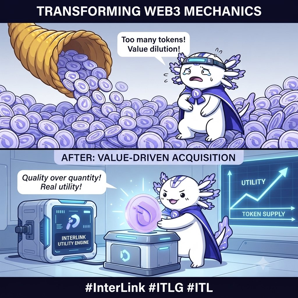 Mustakim29m's tweet photo. 📊 Transforming Web3 mechanics: Moving from inflationary distribution to value-driven acquisition. #InterLink #ITLG #ITL https://t.co/tGZjU6Afto