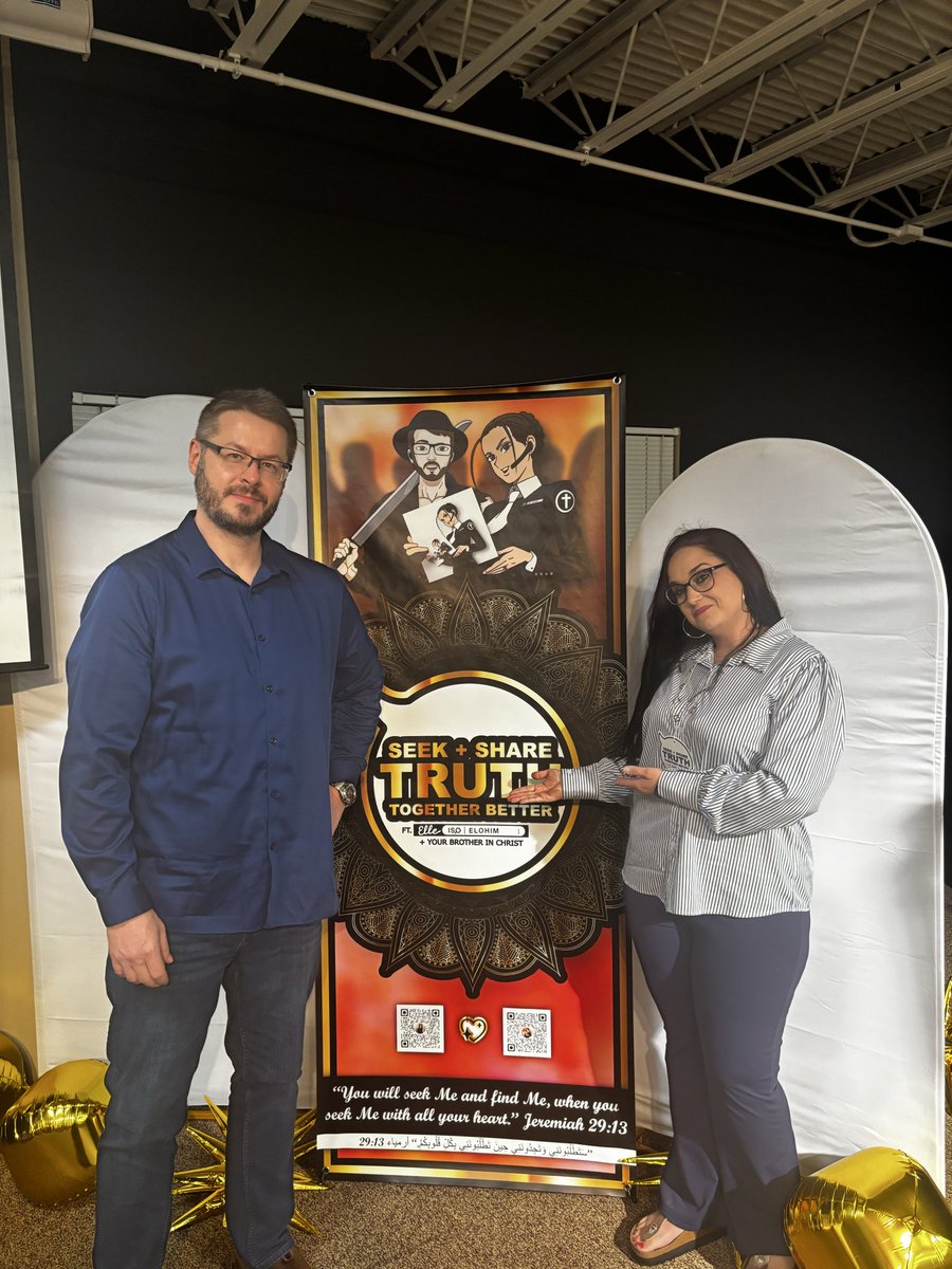 apostateofallah's tweet photo. The Seek and Share Truth Conference was an amazing success! All Glory goes to the Triune God, Father, Son and Holy Spirit. 

@Acts17David 
@ReasonedAnswers 
@EHM_Apologetics 
@EricEIEIO 
@InspiringPhilos 
@ElleISOElohim https://t.co/CmanReZOJd