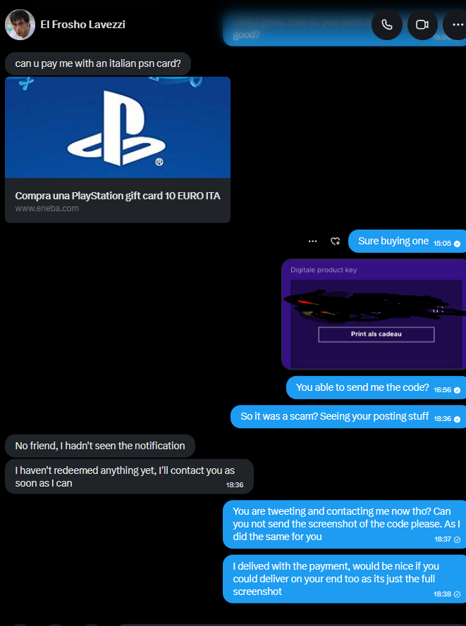 boltydev's tweet photo. @antoniodelpr Scammer dont buy https://t.co/m5OKLuENR8