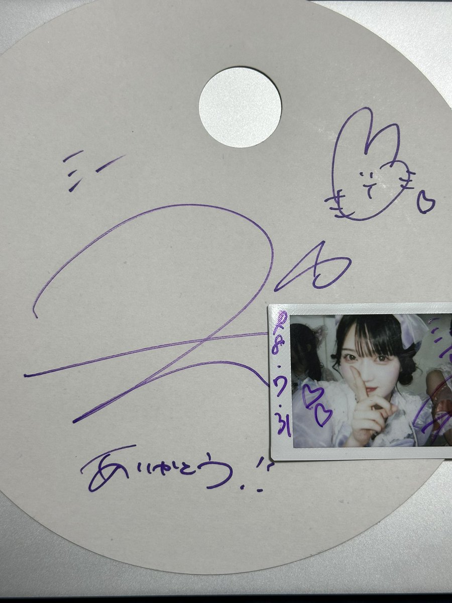 ari_tika_2's tweet photo. な「気分が良かったらうさぎも描いちゃう」
うちわにうさぎ描かれてて気分良かったたんだなーになってかわいい
#なぎサー https://t.co/zK1PJvK7lc