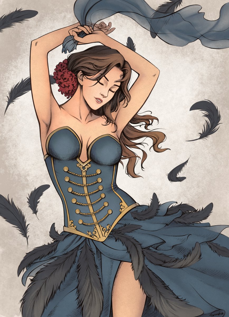 Tarmika_art's tweet photo. Dancers and musicians are my greatest inspirations for creating art. I love trying to capture their elegant movements, interesting costumes and effort they put into their craft.

These are some of my related artworks 🎵
#arttwitter https://t.co/bVgtVAd1ss