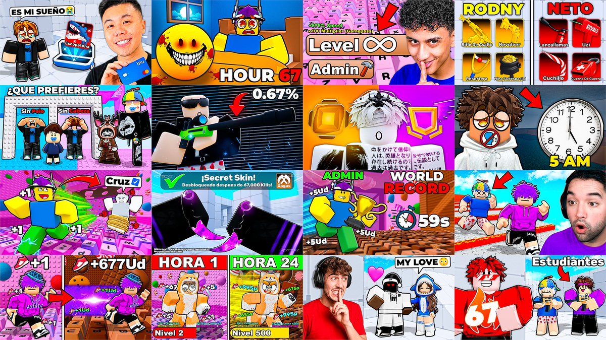 keveexz155263's tweet photo. Fresh thumbnail collection just dropped! 🔥🎨
📩DMs are OPEN for commissions!
❤️ Likes &amp; 🔁 RTs are greatly appreciated!
#Roblox #RobloxDev #RobloxGFX #Thumbnail #CommissionsOpen #GraphicDesign https://t.co/t3hcJqDTsX