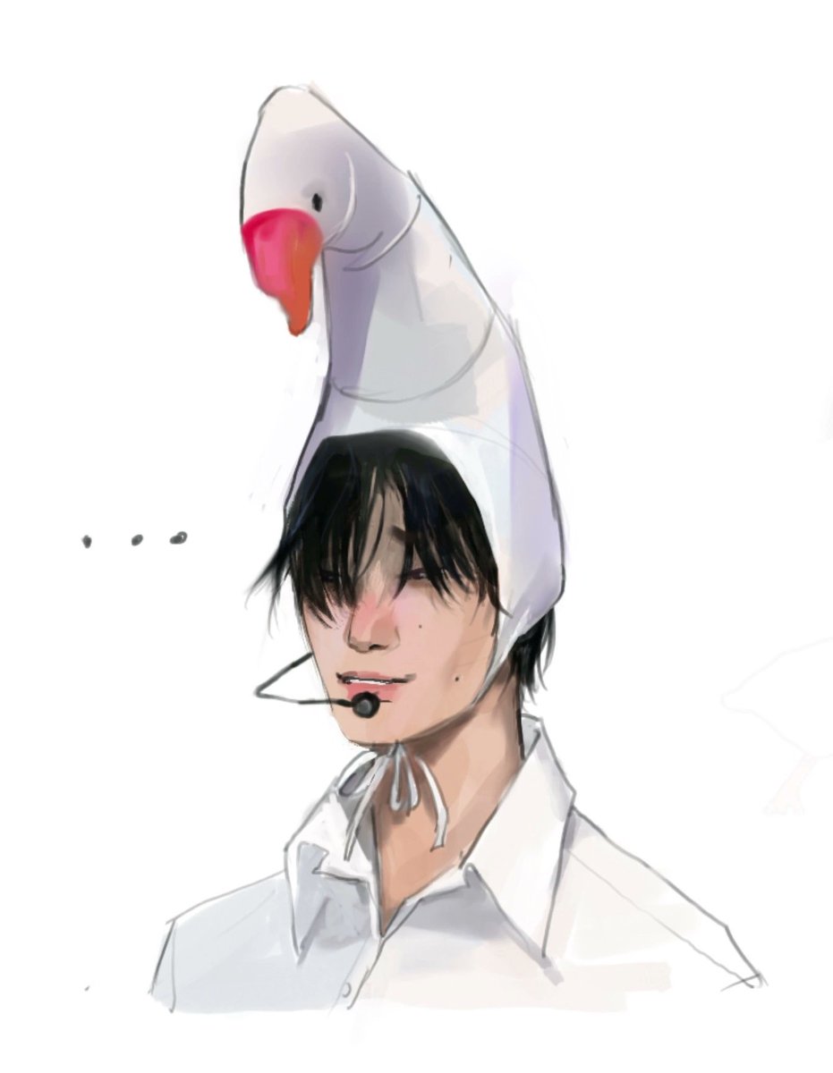 _reo_art's tweet photo. 🪿💨💨💨  #ateezfanart #san #산 https://t.co/TzEG6Bm0p4