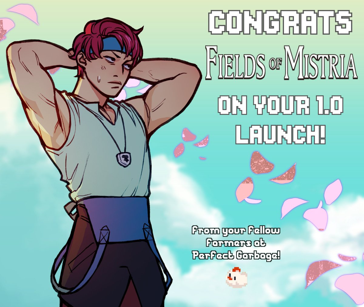 perfectgarbo's tweet photo. Congratulations @FieldsofMistria team! We can’t wait to ‘March’ back to Mistria and see what’s in store! https://t.co/cd5h2T4gCY