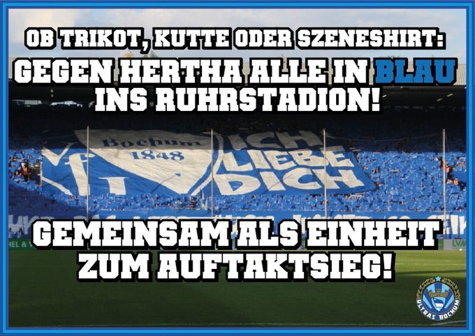 lasseinruhe's tweet photo. Blau ins Stadion, Outfit egal https://t.co/l0eoBd30Dg