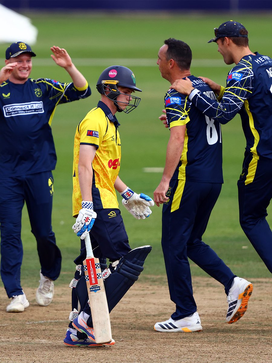 GlamCricket's tweet photo. Loss at the Utilita Bowl. 

We return to Sophia Gardens for the final two games of the Metro Bank One-Day Cup this Friday and Sunday. 

#HAMvGLA 
#OhGlammyGlammy https://t.co/Q1pEda80QZ