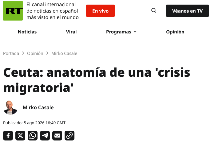 ahilesvainfo's tweet photo. Si no vieron nuestro video sobre la reciente 'crisis migratoria' en Ceuta, aprovechamos para recordarles que algunos de nuestros trabajos los publicamos también en formato de artículo de opinión 😃 https://t.co/al5J6unuoy