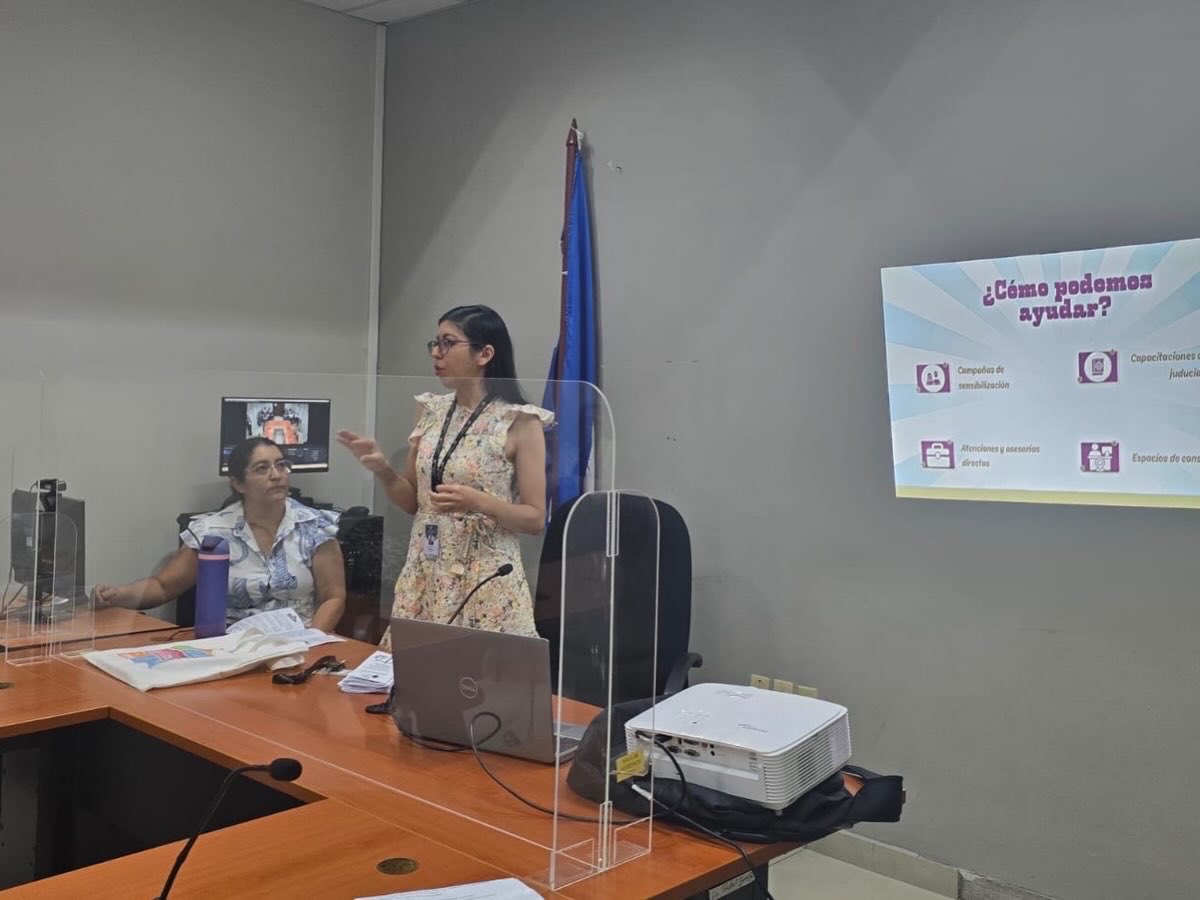 GeneroPj's tweet photo. La Unidad de Género del Poder Judicial llevó a cabo una jornada de sensibilización en materia de género para personal del Juzgado de Letras de lo Civil de Tegucigalpa, con el propósito de fortalecer sus conocimientos y promover una cultura institucional inclusiva. @PJdeHonduras https://t.co/sg0rsFEBYV