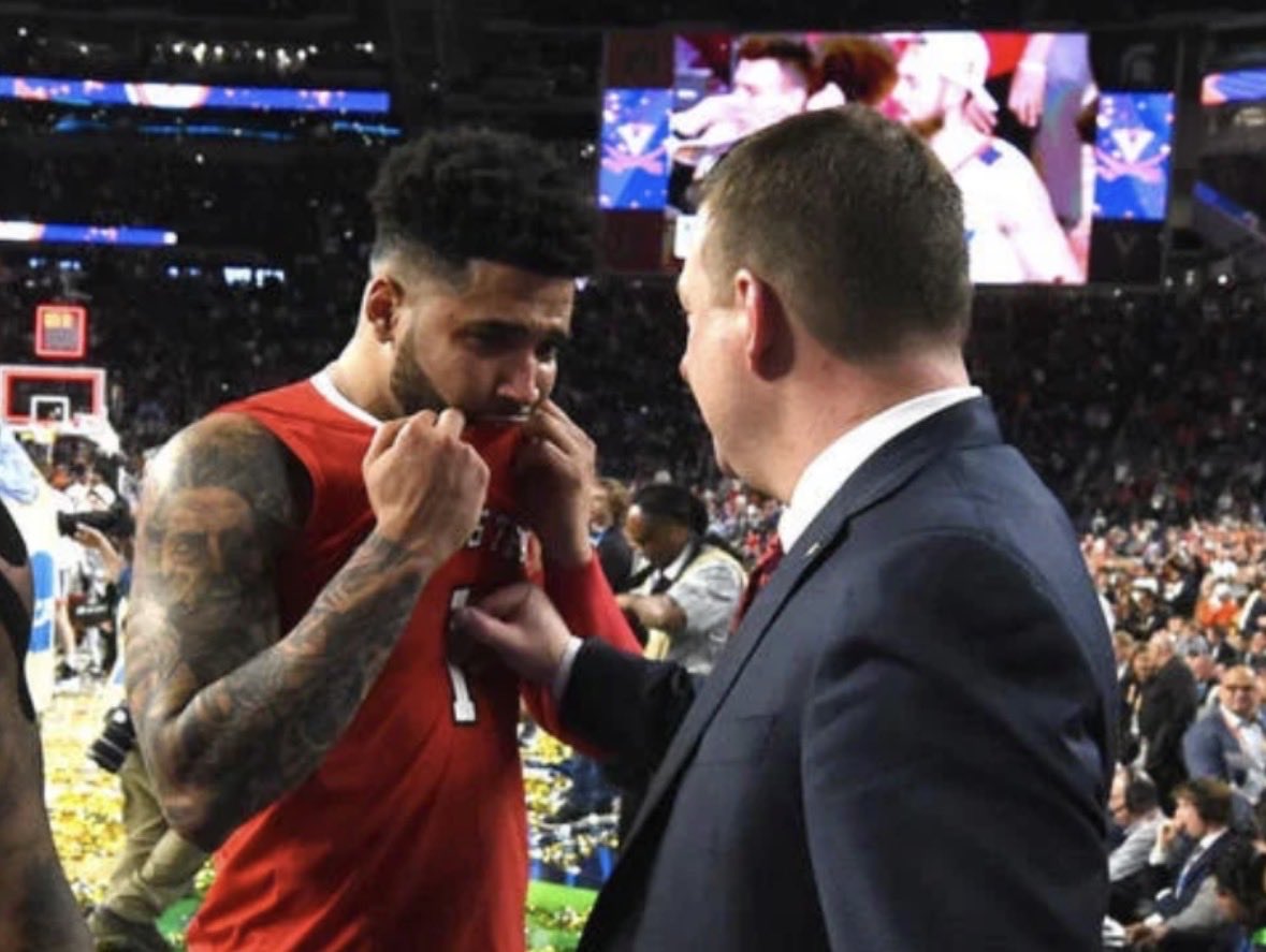 CoachBeard's tweet photo. Brandone Francis. My guy. Street Dog. Two seasons 58 Wins. Conference Championship. Regional Championship. Elite 8. Final Four. Monday Night.  College degree. Family forever. Thank You for visiting our Ole Miss team this week
#DownBelow
#4:1 https://t.co/GOsHXZzNzY