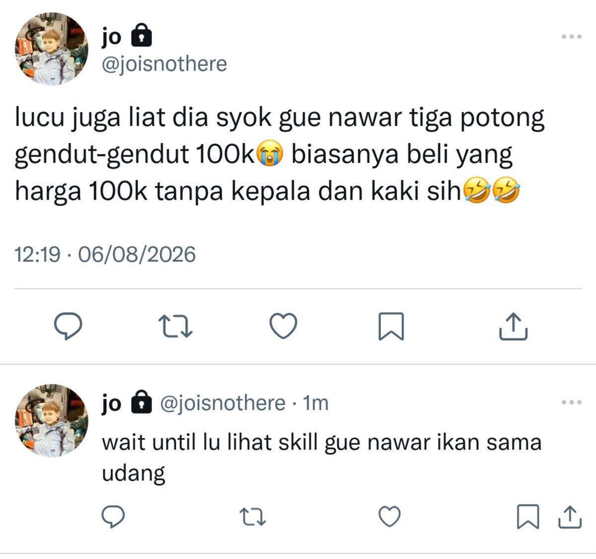 fawnbits's tweet photo. (anggep aja bisa gitu alias cuma pengen kelihatan dramatis, in this economy?? nggak mungkiiiinn😂) https://t.co/5drrVgy3VF