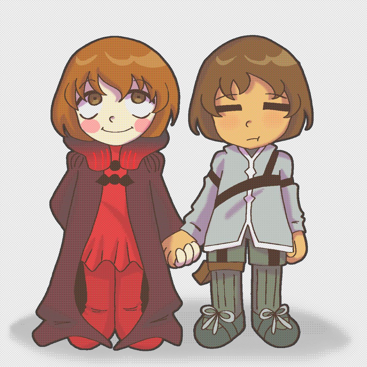 pumpkelpie's tweet photo. The children 
——
[ #UNDERTALE #DRAKENGARD ] https://t.co/Mw1jDTWfBd