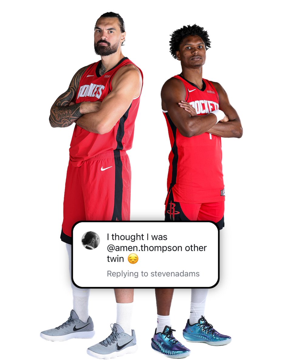 HoustonRockets's tweet photo. The resemblance is uncanny 😲 https://t.co/aDObnQw4bW