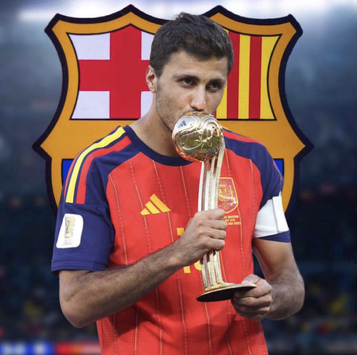 Juanjesuscsap's tweet photo. 🚨 ¡BOMBAZO! | Rodri ha dado su acuerdo definitivo al FC Barcelona.

➡️El jugador descarta la opción del Real Madrid y elige al Barça. Un vuelco histórico y un auténtico golpe para la Casa Blanca. El Barça ya se había acercado a su entorno y el futbolista ha dado finalmente el "sí".

➡️En los próximos días, el FC Barcelona negociará con el Manchester City, que no pondrá trabas a la salida. Una oferta cercana a los 60 millones de euros podría cerrar el traspaso.

➡️Tras la lesión de Frenkie de Jong y la posible salida de Marc Casadó, Hansi Flick ha pisado el acelerador para asegurar a su prioridad absoluta en el centro del campo.
Rodri al Barça, a punto de hacerse realidad. 🔵🔴

 #FCBarcelona #Rodri