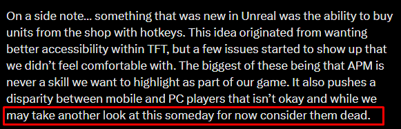 Grim_BG's tweet photo. NO MORE HOTKEYS FOR TFT... for now https://t.co/mTtKbLrb5A