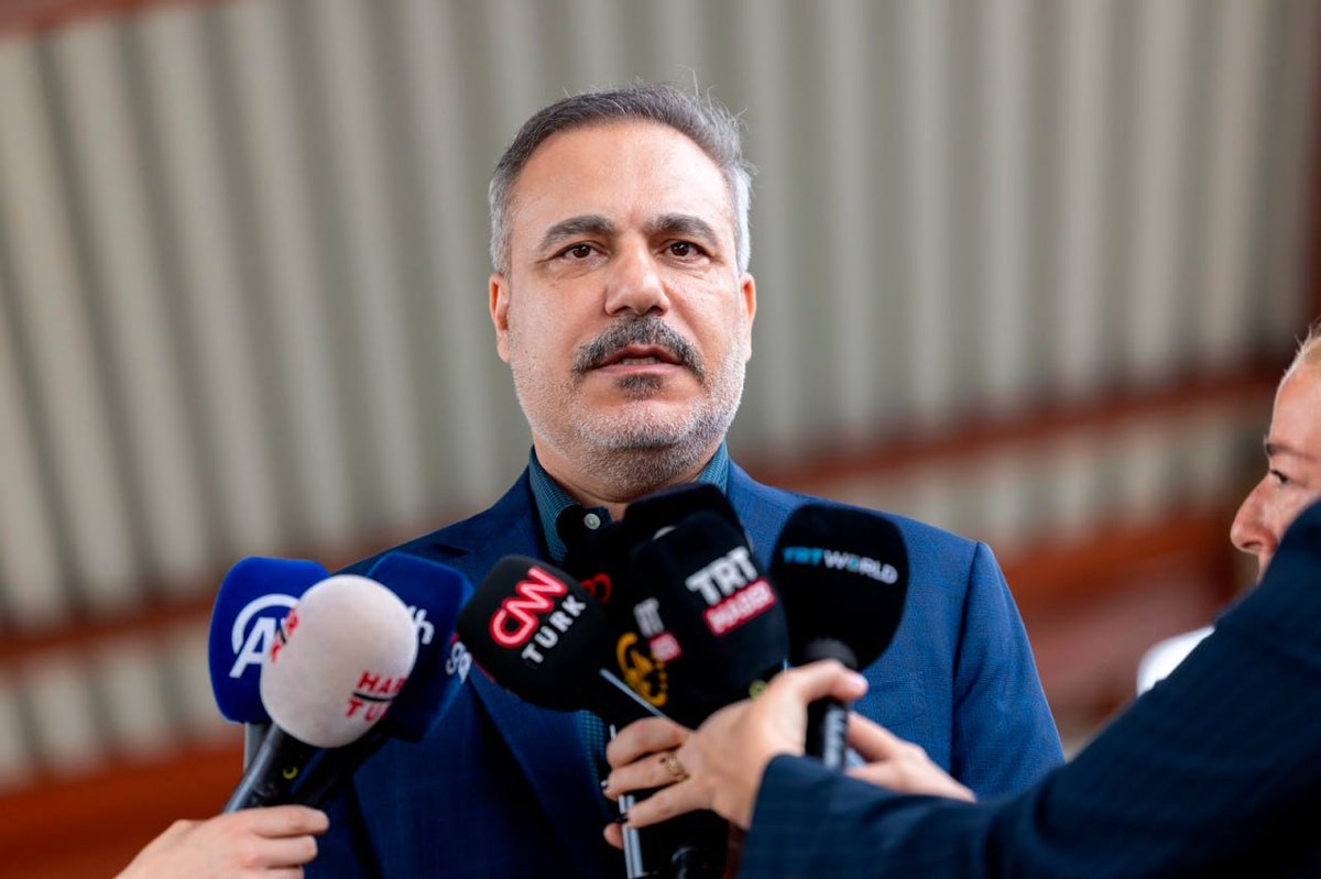 yusufalabarda's tweet photo. Dışişleri Bakanı Hakan Fidan:

Uluslararası toplumda gerekli tepki geliştirilmediği sürece İsrail ile görüşmenin, müzakere etmenin bir anlamı yok. https://t.co/WaBgd3jWpZ