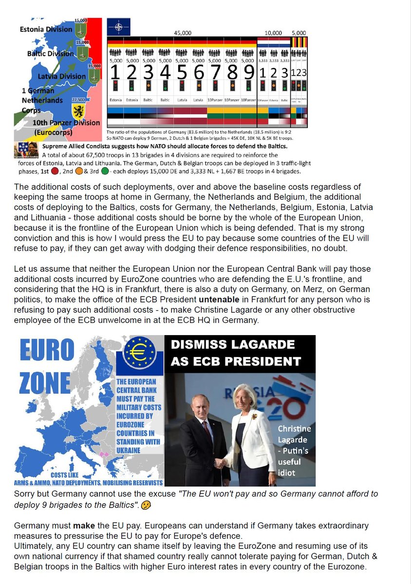General_5_'s tweet photo. I answer the question -
“What do we do with these results?”
- (from WELT's Ernstfall wargame).
DEFEAT RUSSIA https://t.co/7aR4MomSkt
#Ernstfall #Wargame #WeAreNATO https://t.co/qZYzKVQ4t2