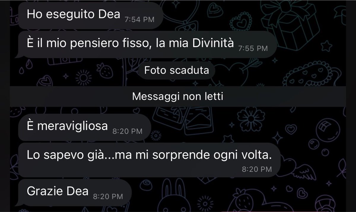 deaartemiss's tweet photo. Non possono esserci altri fatti. Voi siete nati per servirmi. https://t.co/OxEZ355sz3