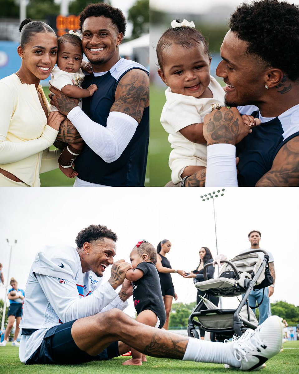 Titans's tweet photo. Camping is always more fun with the fam 🩵 https://t.co/3qmsvvWYGJ