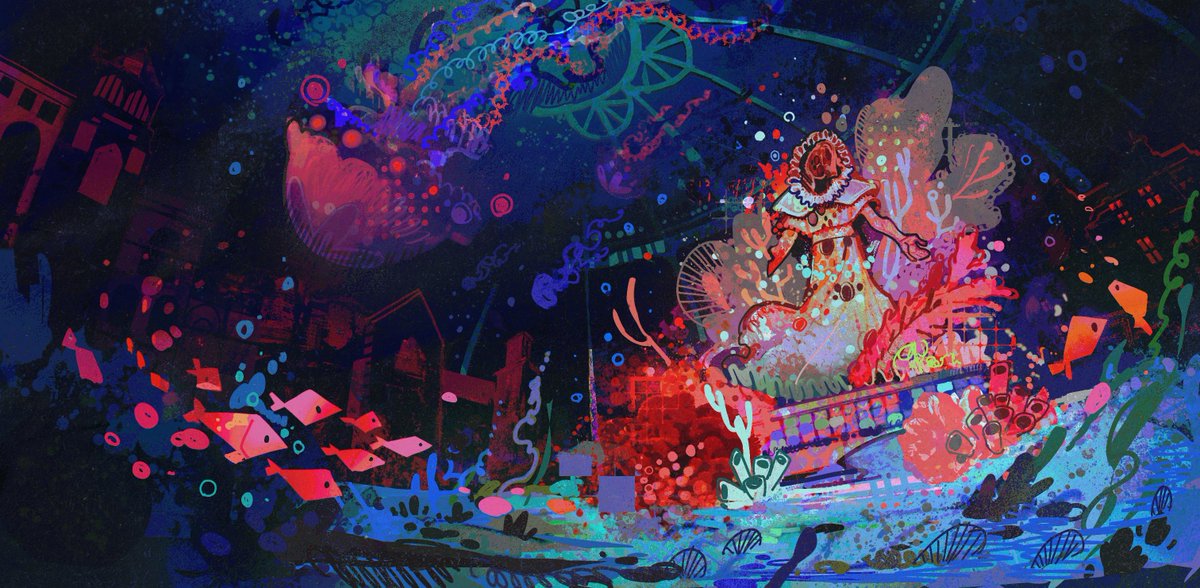 pomb_o's tweet photo. underwater shrine 🪸 https://t.co/aqcC2bYYlI
