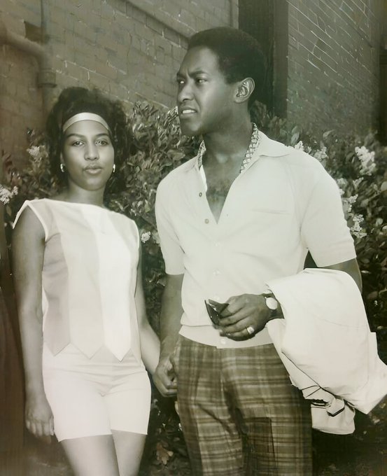BmediaHQ's tweet photo. Aretha Franklin and Sam Cooke, 1959. https://t.co/ykpeWaf2iq