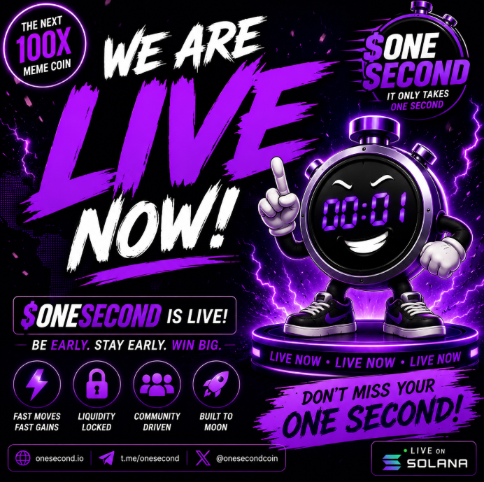 TheodoreSu81807's tweet photo. $Onesecond is live

Ag1Nv8d35DXe5gRnkTesqF9TyWgXBBVFrVckJeabpump https://t.co/XRGAaWpzv9