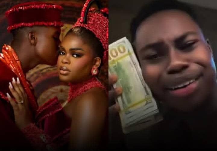 RealKnowefritin's tweet photo. STREAMER PELLER LAMENTS AFTER DISCOVERING FAKE DOLLARS WERE SPRAYED AT WEDDING

Popular Nigerian streamer and content creator, Peller, has revealed that a significant portion of the dollar notes sprayed...

click on the link below to get the full gist

https://t.co/Xpq6x41ngh https://t.co/Xm8Nuxz4Hl