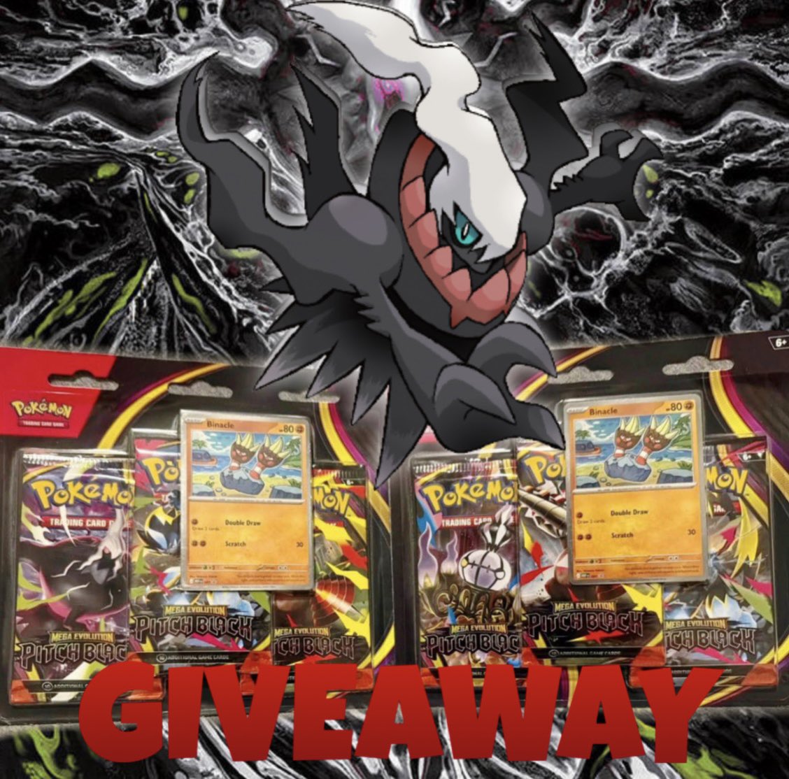 J1R4CH1's tweet photo. pokémon card giveaway 🌖 

how to enter:
⭐️ follow @moderntcg + @J1R4CH1 
🖤 like this post 
🌙 repost this post
what’s your favorite mythical pokémon? 

winner will be picked on 8/20 &amp; receive both sealed blisters shown below! https://t.co/31YYrtygrv
