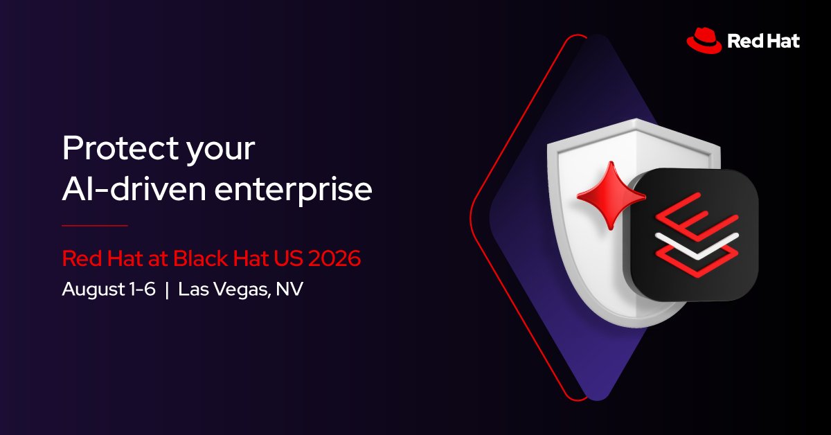 RedHatEvents's tweet photo. Join #RedHat at Black Hat USA (booth #3361) to learn everything you need to know about how Red Hat is contributing to OpenSource software security with #Lightwell. #BHUSA https://t.co/zh2Wp2Fsj1 https://t.co/GAYYiChIpJ