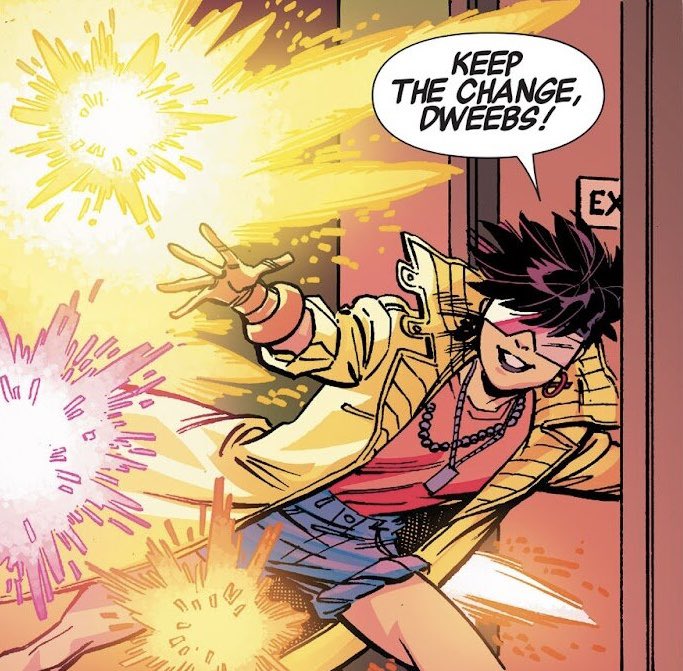 dailyjubilee's tweet photo. ✬––--⋆jubilee in x-men ‘92 infinite comic (2015) #3 https://t.co/NVzrzVr4M6