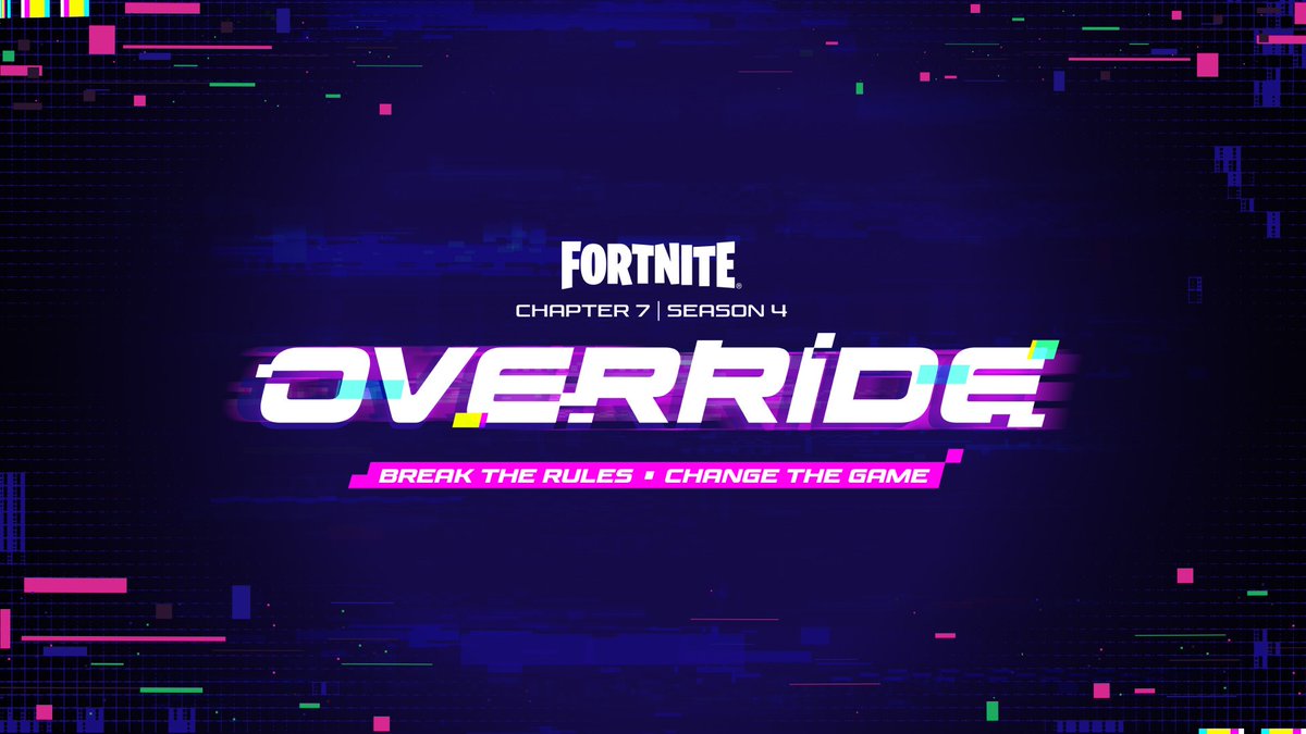 FortniteBR's tweet photo. Break the rules. Change the game.

Season 4 arrives August 20! #Fortnite https://t.co/ZG12aHIYLb