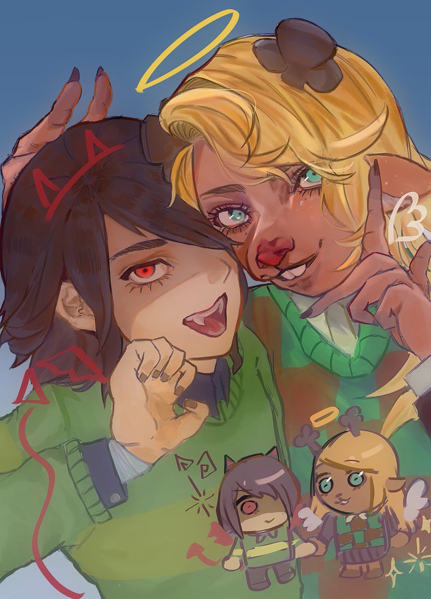 m1ru__uu's tweet photo. ❤️🪽
#kriselle 
#DELTARUNE https://t.co/P5YMznOEec