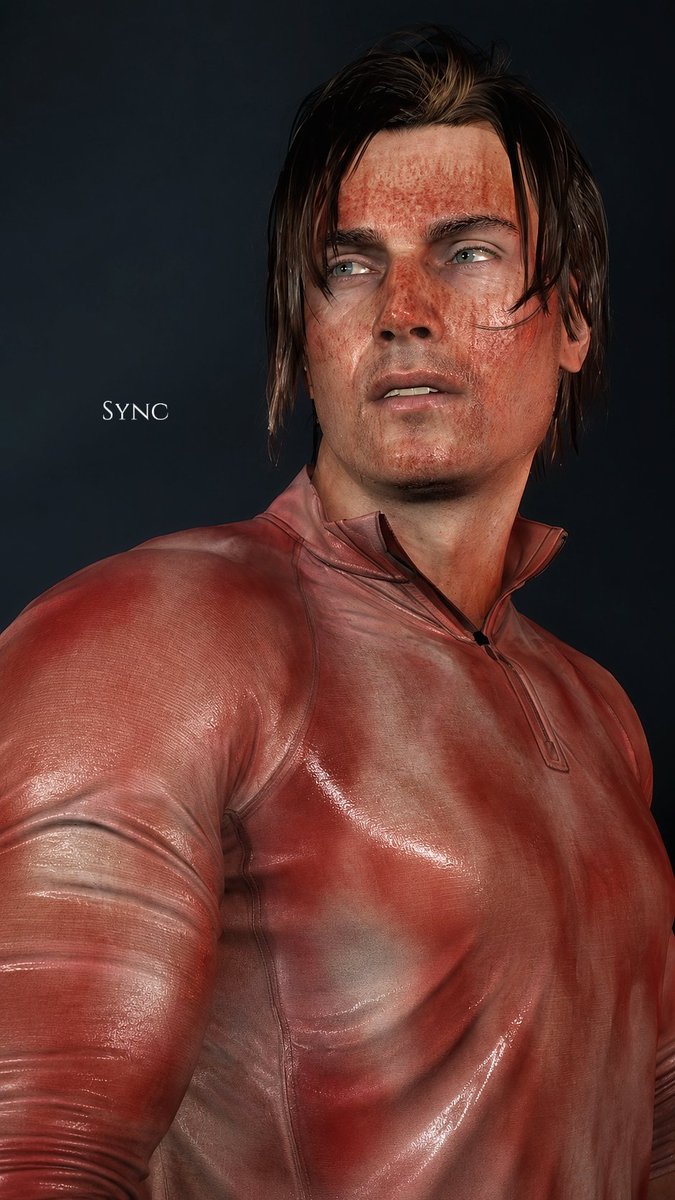 Synclsk_'s tweet photo. He manages to look fine in every way, even covered in blood—my man is way too hot, bro. 🔥🤤🤌🏻 

(scp: vanthom777  •tiktok•)

#ResidentEvil #LeonsKennedy #Re9 #REBHFUN https://t.co/OJi1vEl4A9