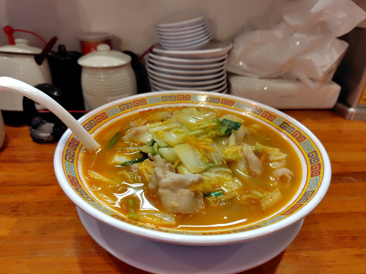 miso063's tweet photo. 奈良名物、天理スタミナラーメン。うまい。 https://t.co/6a0guaGDUy