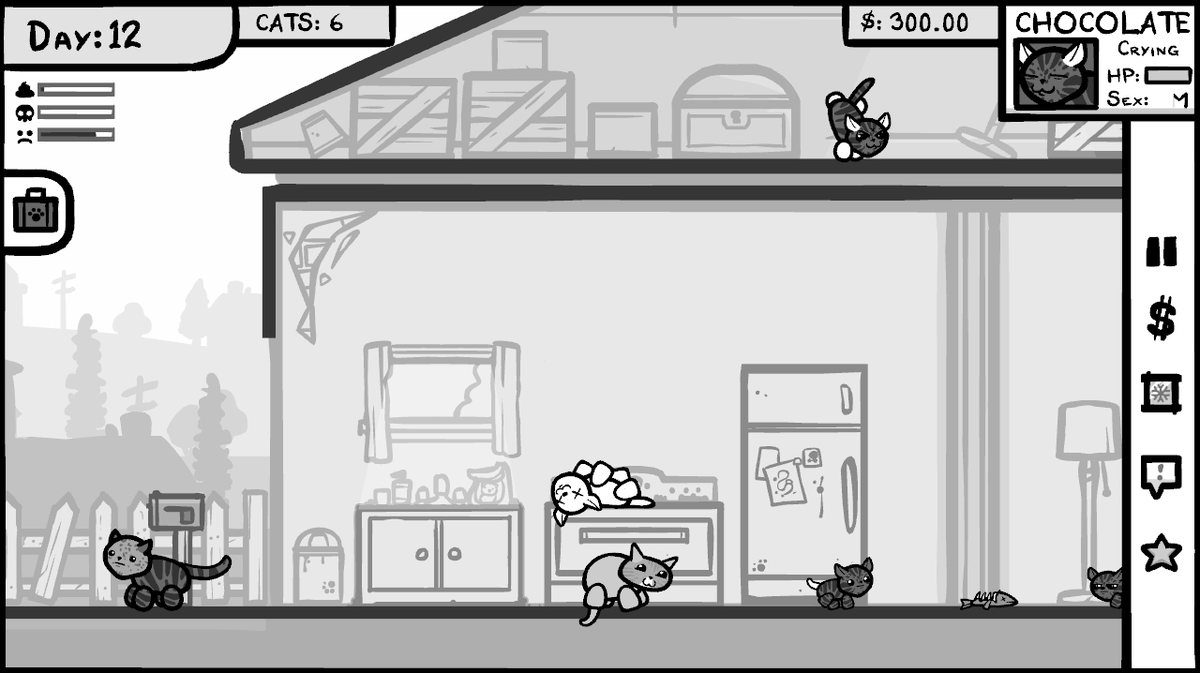 edmundmcmillen's tweet photo. unused promo art for Mewgenics from early 2012... https://t.co/KgwrjptdQ6