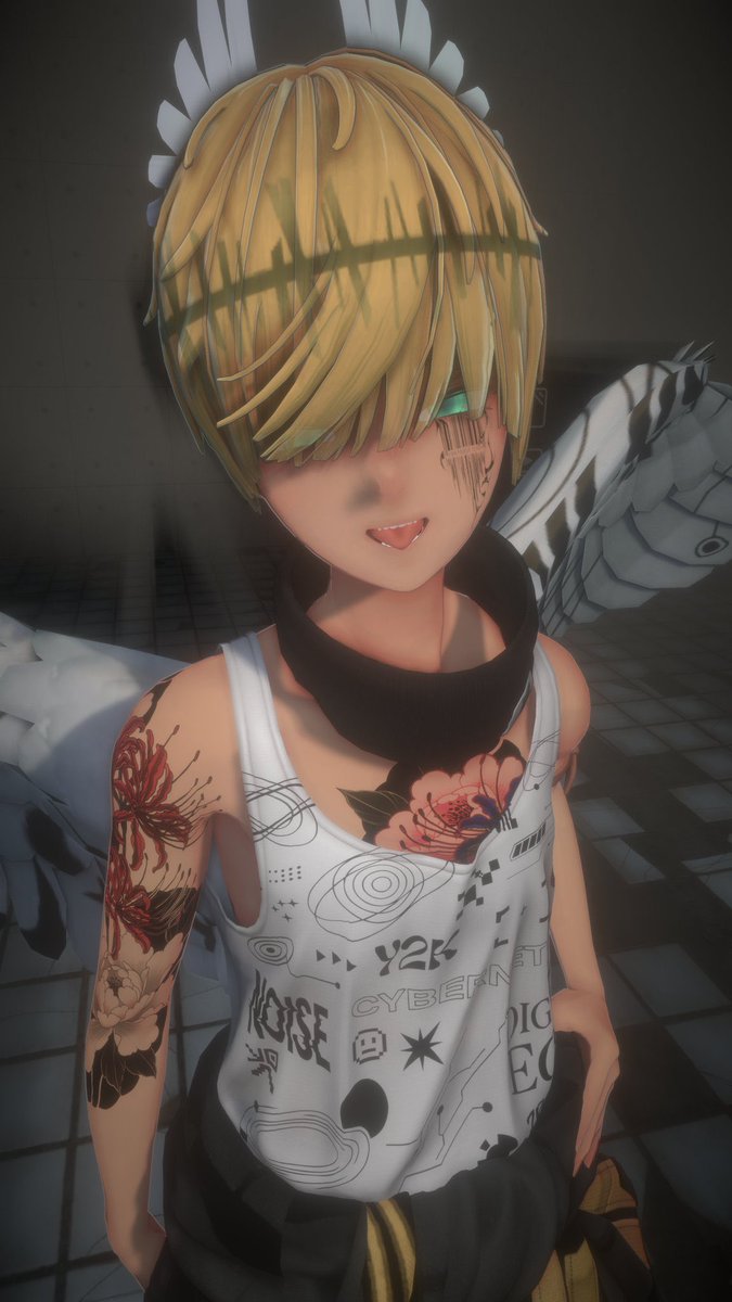 totorerorero's tweet photo. https://t.co/VjaFpTiRS3
#GSshop
#vrchat
タトゥー1つですごく改変(着せ替え)が楽しくなるのよVRchat
好きを体現出来て楽しいのよ🫠
最近の子ほとんど顔に入れてるかも... https://t.co/wEIKOTiAen