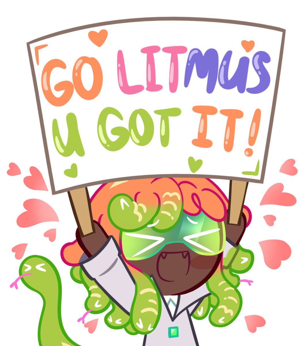 gummywormSC00P's tweet photo. LITMUS, YOU HAVE THIS! https://t.co/mODN6qjBDX
