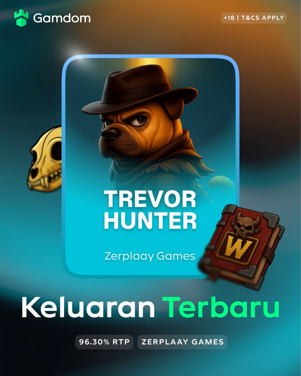GamdomID's tweet photo. haiii bosku, gausah pusingin Nakes. Main aja di GAMDOM🫵😝

🚨 Keluaran Terbaru! TERGACOR DI GAMDOM

Trevor Hunter siap membawamu berburu hadiah besar di setiap spin.🐕😝

🐾 RTP 96.30%
🎮 Dari Zerplaay Games https://t.co/ZPlxTwQXez