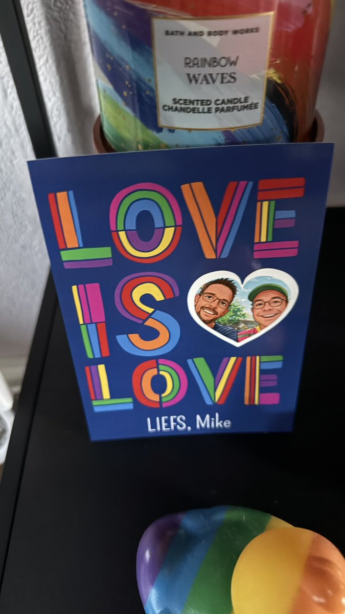 benbirkhoff's tweet photo. Zomaar een lief kaartje van je lief ontvangen is zo schattig 🥰 Love you always @maickel1979 https://t.co/vV4HfS6zMa