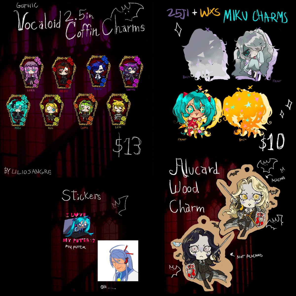 liliosangre's tweet photo. today is the LAST CALL FOR PREORDERS!!! i'll have some extra up if I have leftovers in a few months but NOT MANY!! use code "VANANICE" for 15% off your order. 🔗: https://t.co/OorNayC1r6