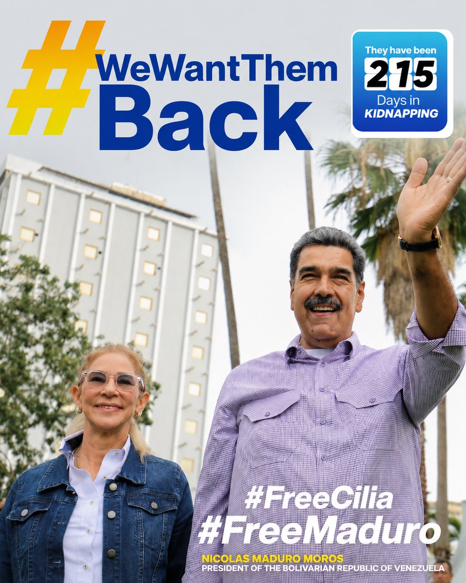 LewseyAaron's tweet photo. Free @NicolasMaduro ✌🏼 🇻🇪 https://t.co/ObkBIqCK1U