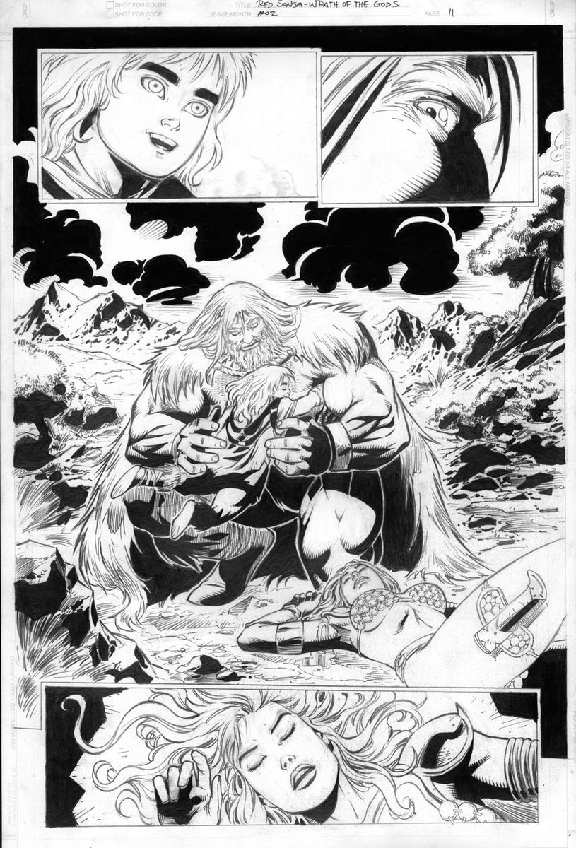 wgpencil's tweet photo. #redsonja #oldstuff https://t.co/QZoSTxhFp2