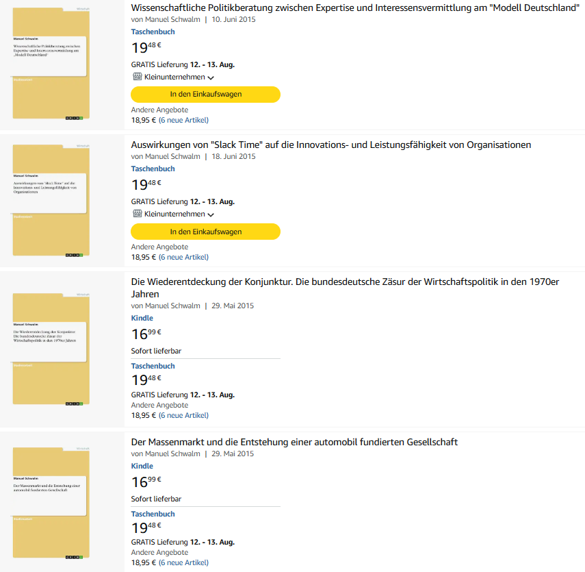 SprachPhilo's tweet photo. Lieber Herr #Schwalm alias Mister @coolservativ!
Sind Sie der Autor dieser vier Seminararbeiten oder ist dies eine zufällige Namensgleichheit? https://t.co/1ot5rwFGKd