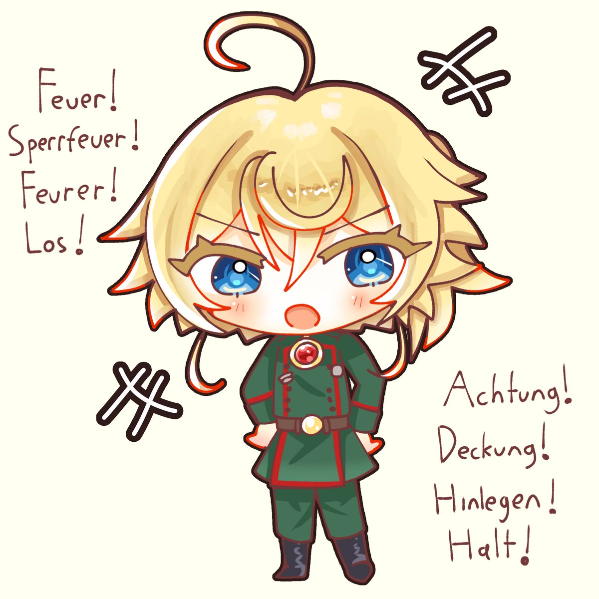 Chickenwithegzz's tweet photo. Tanya Degurechaff
#youjosenki #幼女戦記 https://t.co/AcgUOgbWRT