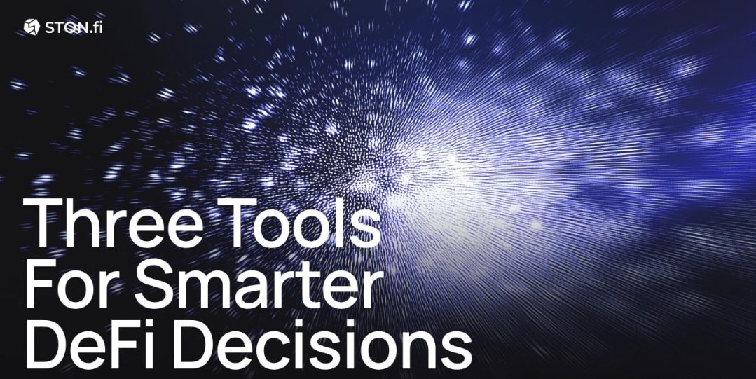 Kasim_Jaja's tweet photo. 🧵 Every successful DeFi strategy starts with one thing:

Making informed decisions.

https://t.co/AHwQbbVkSy has introduced three free tools designed to help users analyze opportunities before committing capital.

Here's why they matter. 👇

@ston_fi https://t.co/itomfPjLHZ