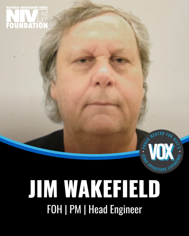 NIVFdotorg's tweet photo. Let’s meet the next returning mentor for the 2026 cohort, Jim! Jim was born and raised in Nashville, Tennessee, and is a PM / FOH for Little River Band and is the Head Audio Engineer for Brantley Services. https://t.co/kfjjckm8Jq