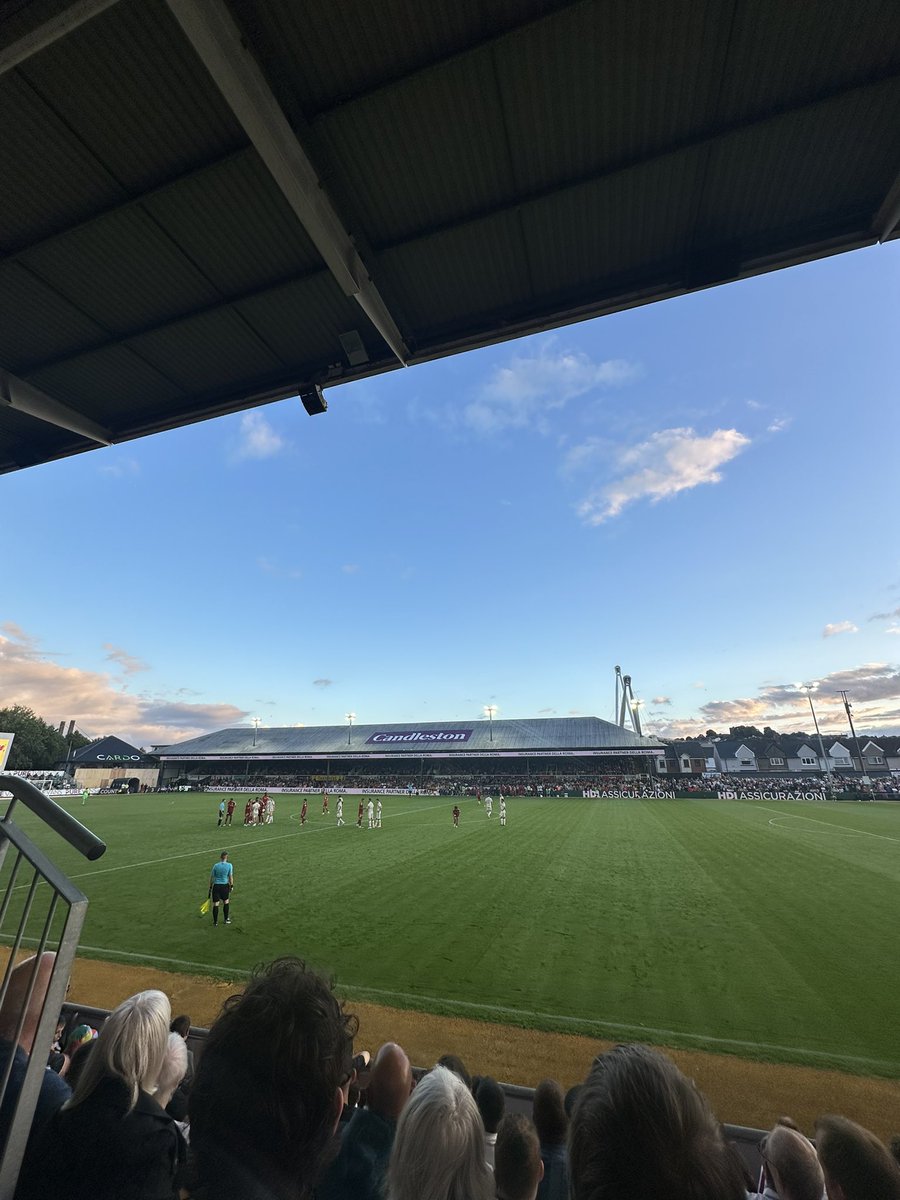BourkeBRK's tweet photo. Amazing atmosphere and energy last night

We’re Massive 🙌🏻

#NewportCounty #ASRoma https://t.co/rWyIdk3Ghn