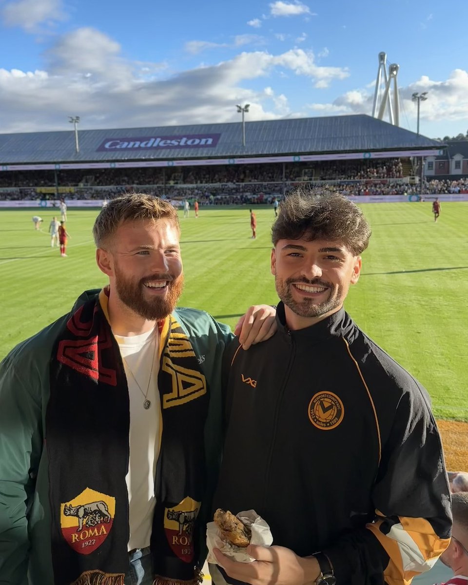 BourkeBRK's tweet photo. Amazing atmosphere and energy last night

We’re Massive 🙌🏻

#NewportCounty #ASRoma https://t.co/rWyIdk3Ghn