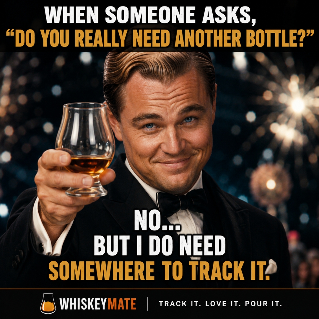 whiskeymate_app's tweet photo. "Do you really need another bottle?"

No...

But I do need to know what's already on my shelf. 🥃

How many bottles are in your collection?

#WhiskeyMate #Whiskey #Bourbon #Scotch #WhiskeyCollection https://t.co/VNGxsSa4Ng