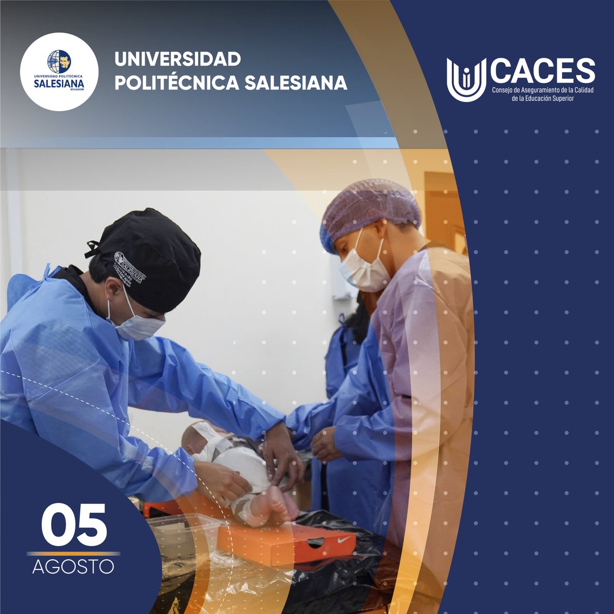 Caces_Ec's tweet photo. 🔔Extendemos nuestras felicitaciones a la Universidad Politécnica Salesiana por su aniversario.  

Auguramos éxito en su misión educativa, contribuyendo de manera significativa al progreso académico. https://t.co/Pfpq1lqOCD