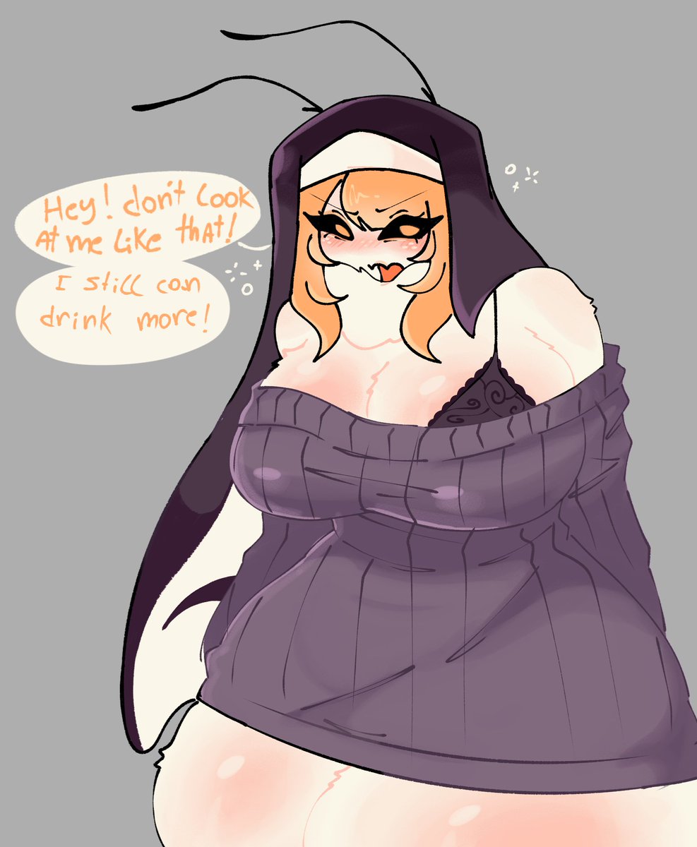 ZamZipperArt's tweet photo. Maybe she had enough drinks https://t.co/dLbBFL9q02